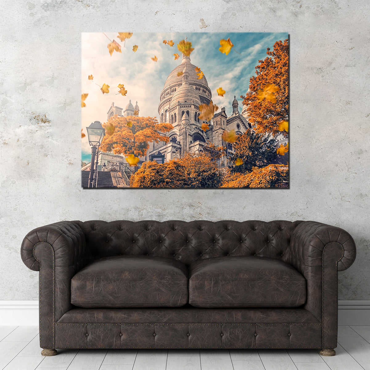 Autumn In Montmartre Wall Art
