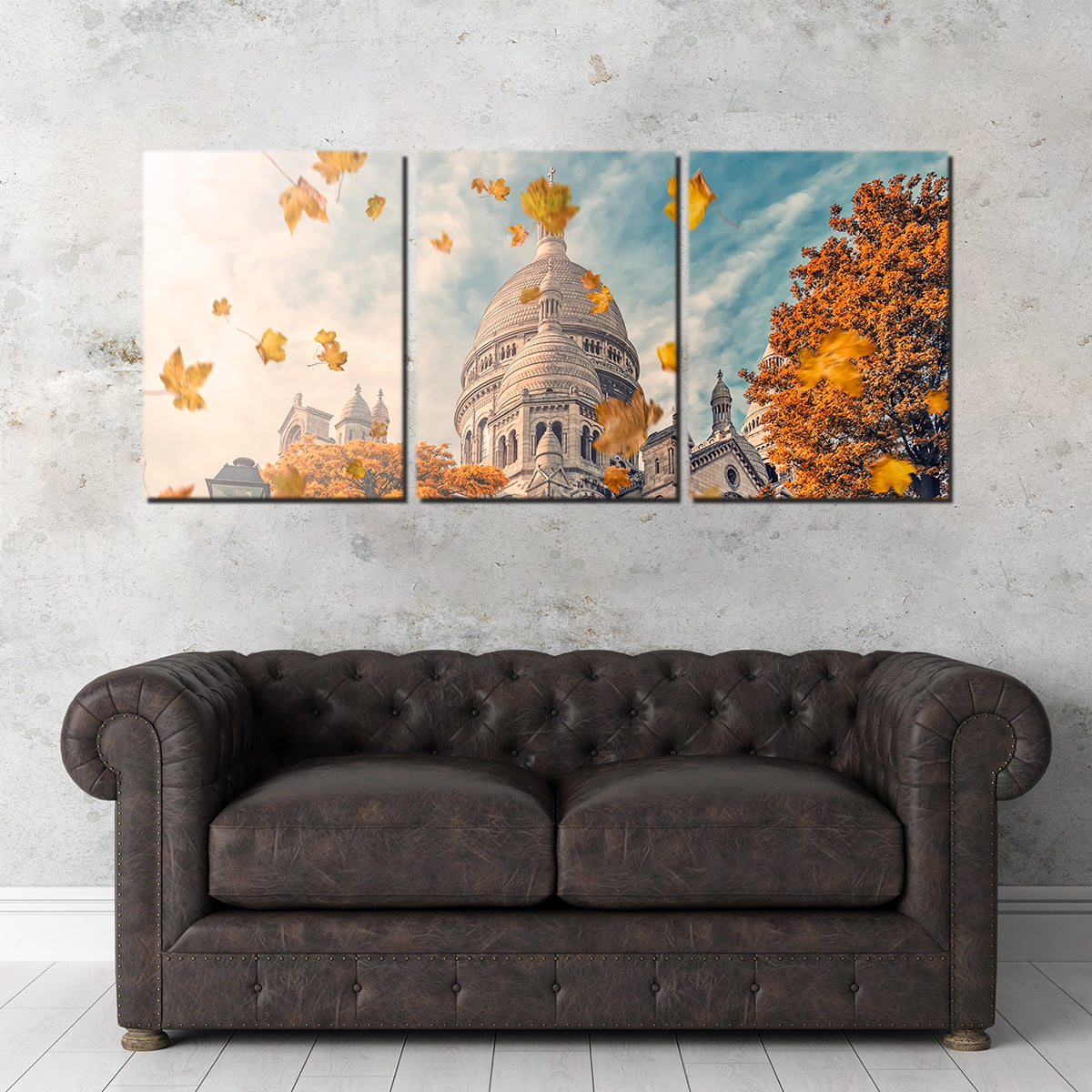 Autumn In Montmartre Wall Art