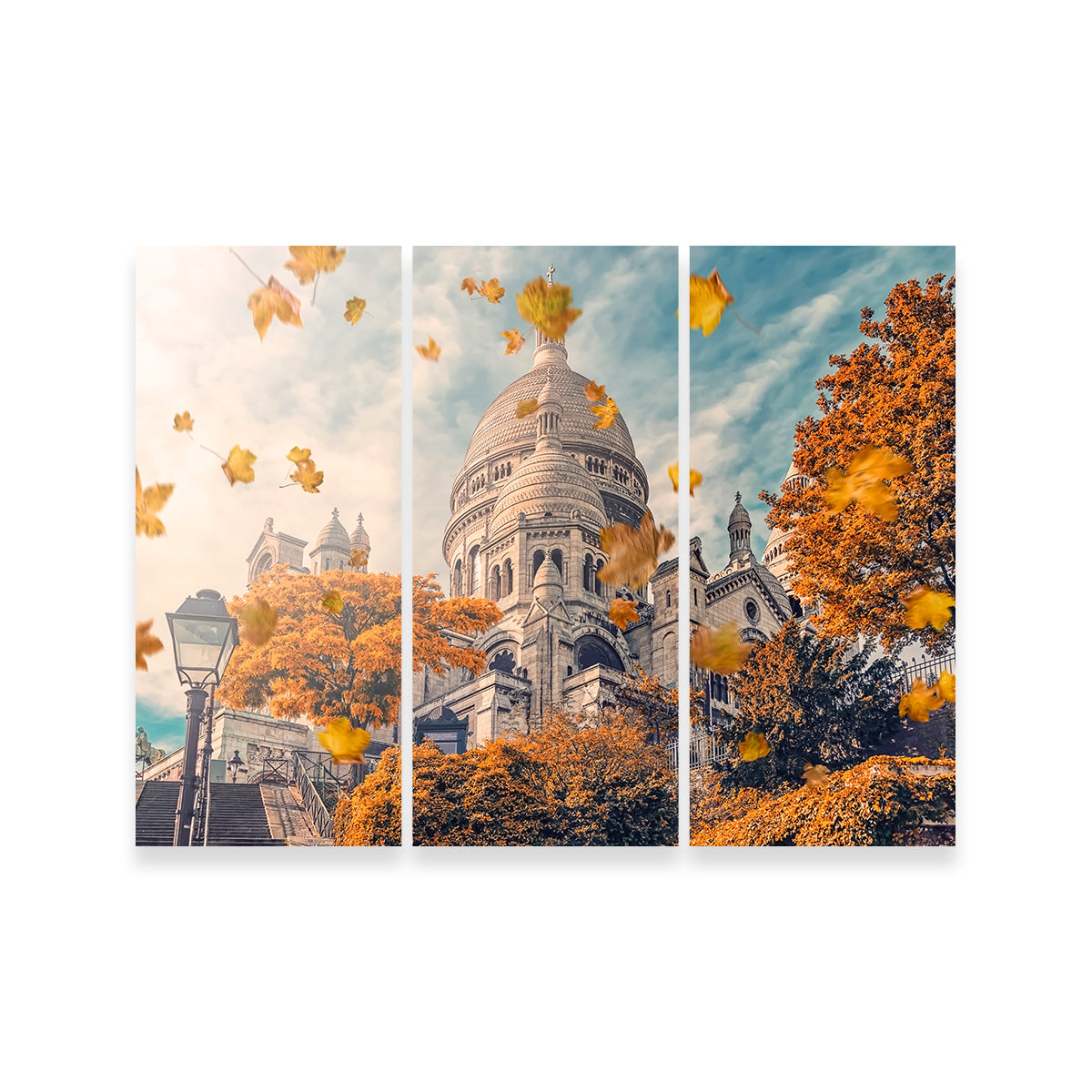 Autumn In Montmartre Wall Art