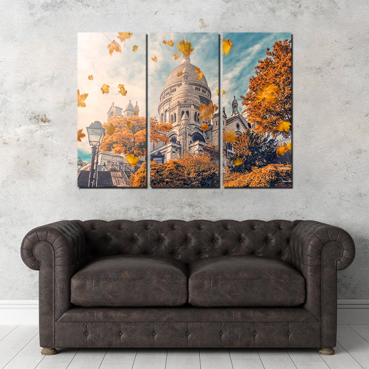 Autumn In Montmartre Wall Art