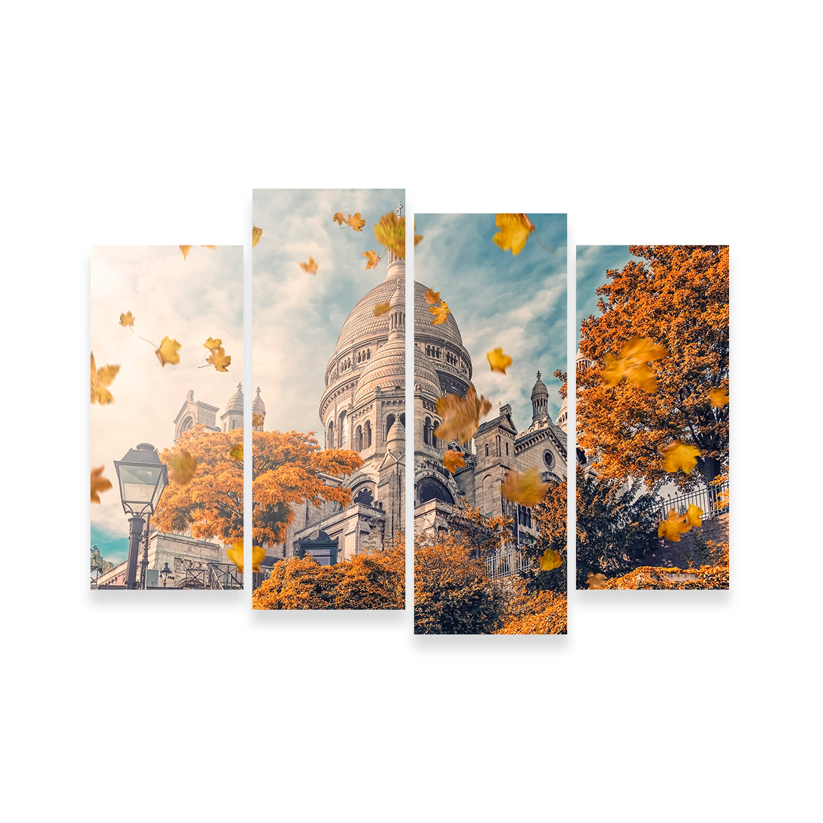 Autumn In Montmartre Wall Art