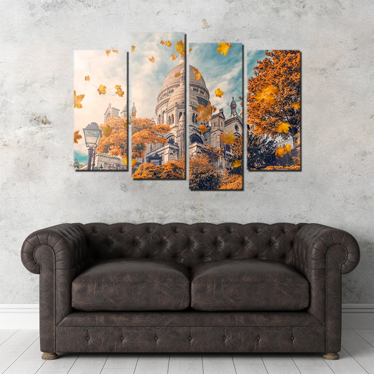 Autumn In Montmartre Wall Art