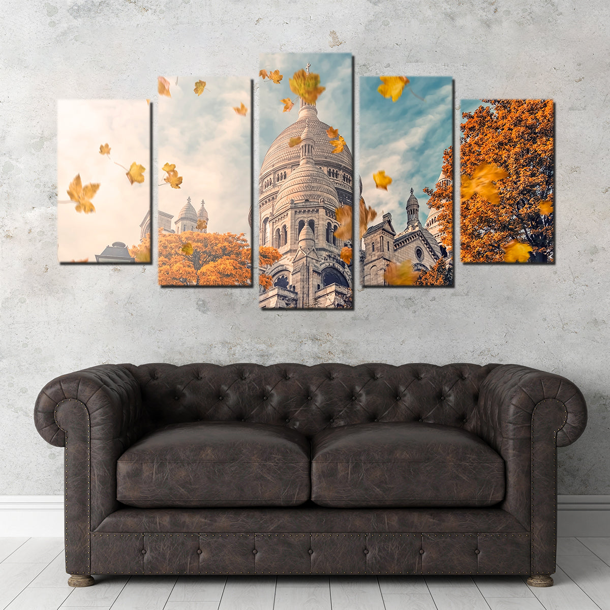 Autumn In Montmartre Wall Art