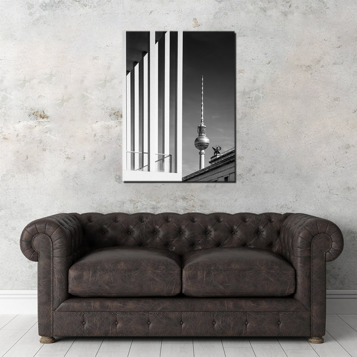Berlin TV Tower & Museum Island Wall Art