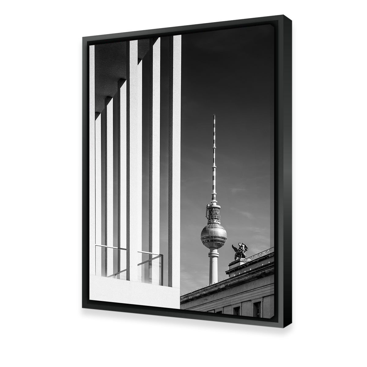 Berlin TV Tower & Museum Island Wall Art