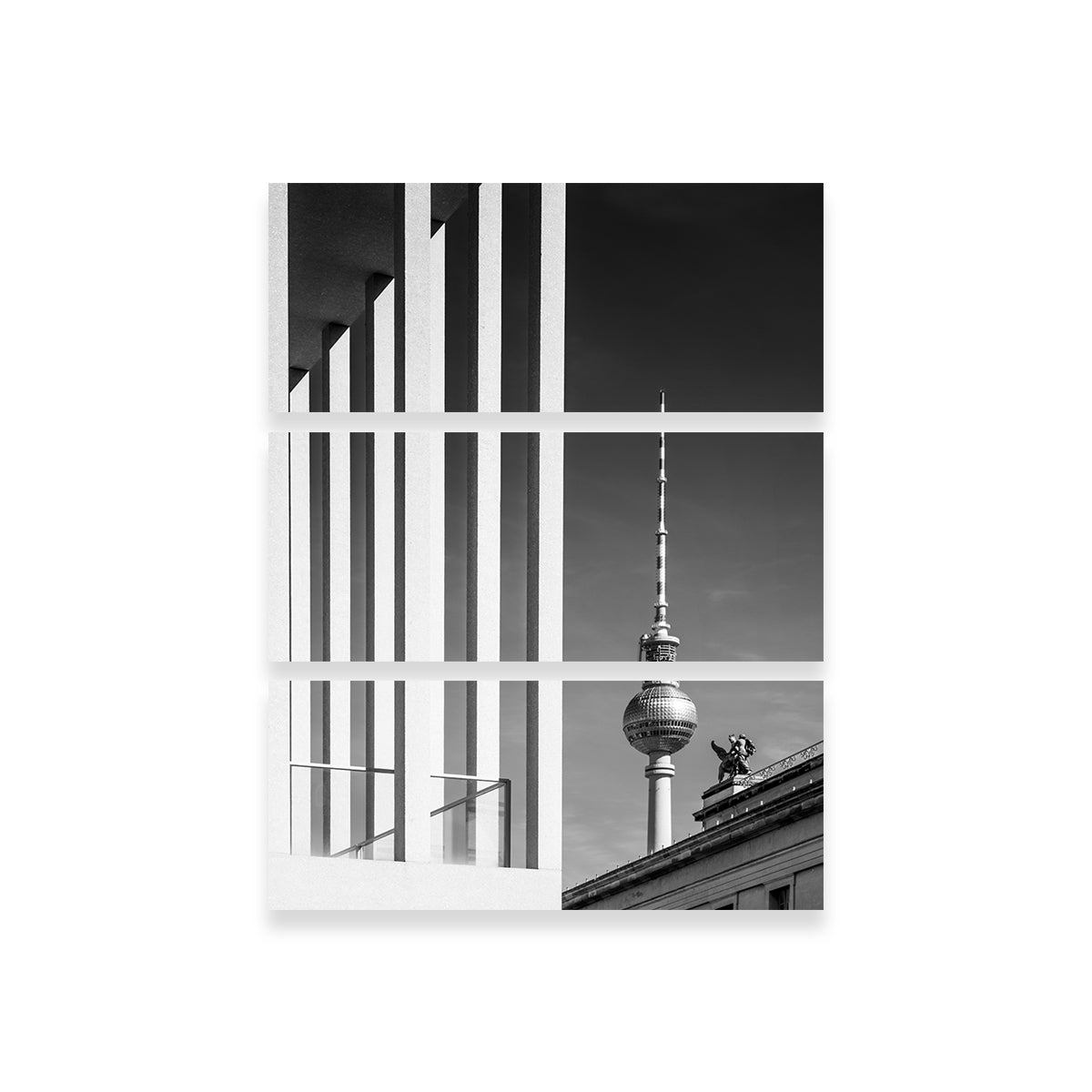 Berlin TV Tower & Museum Island Wall Art