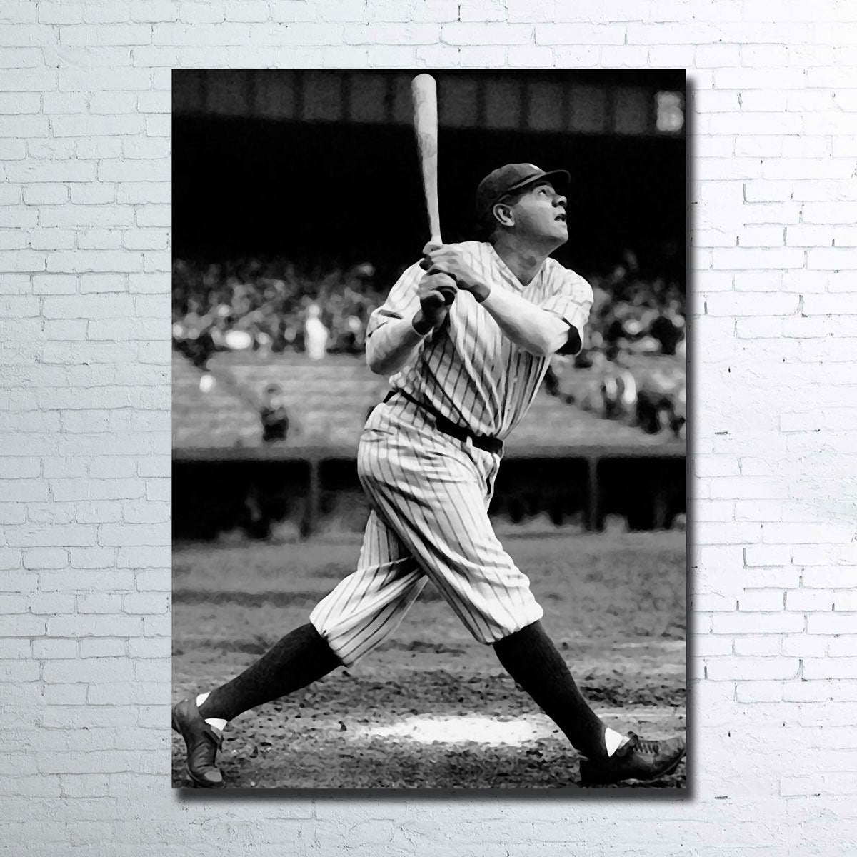 Babe Ruth - Paint by numbers - Canvas Paint by numbers