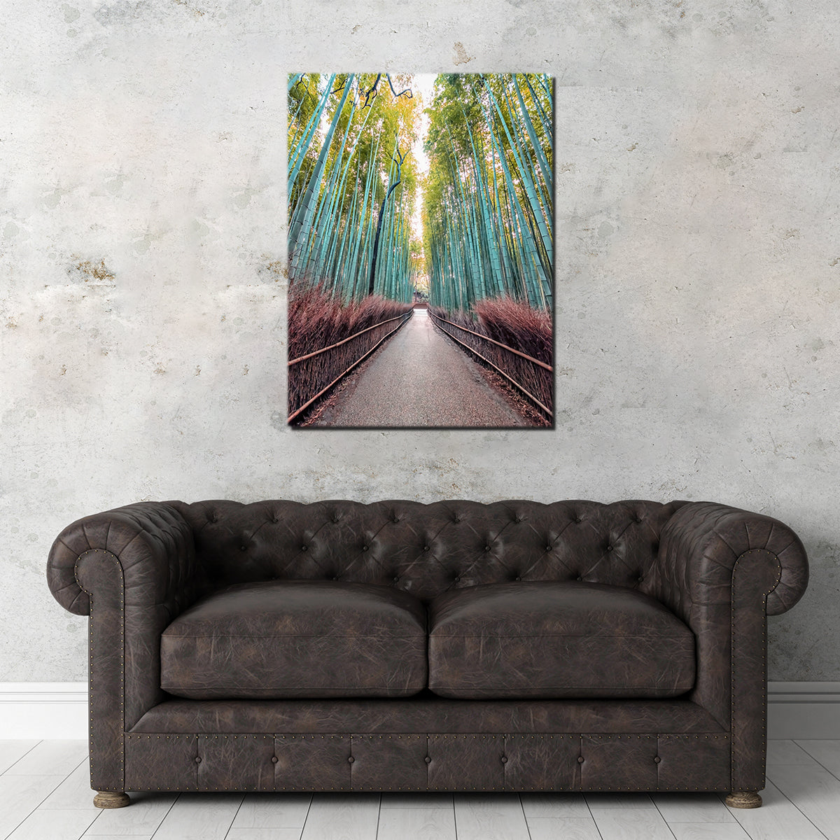 Bamboo Alley Wall Art