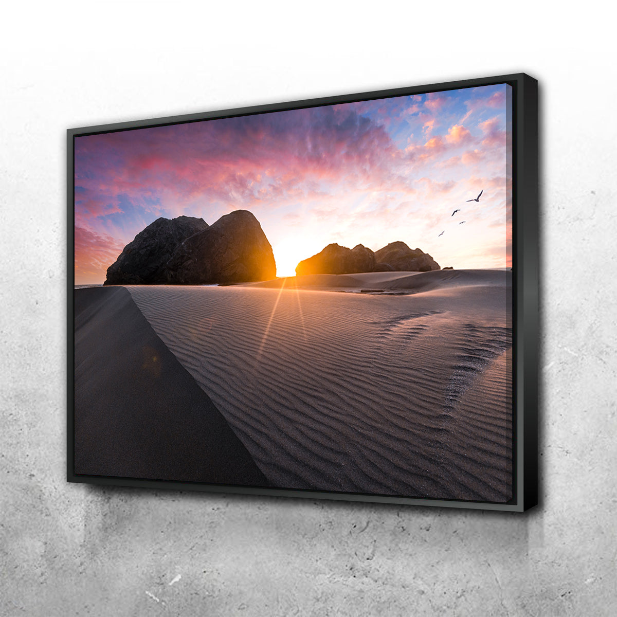 Beach Sunset Wall Art