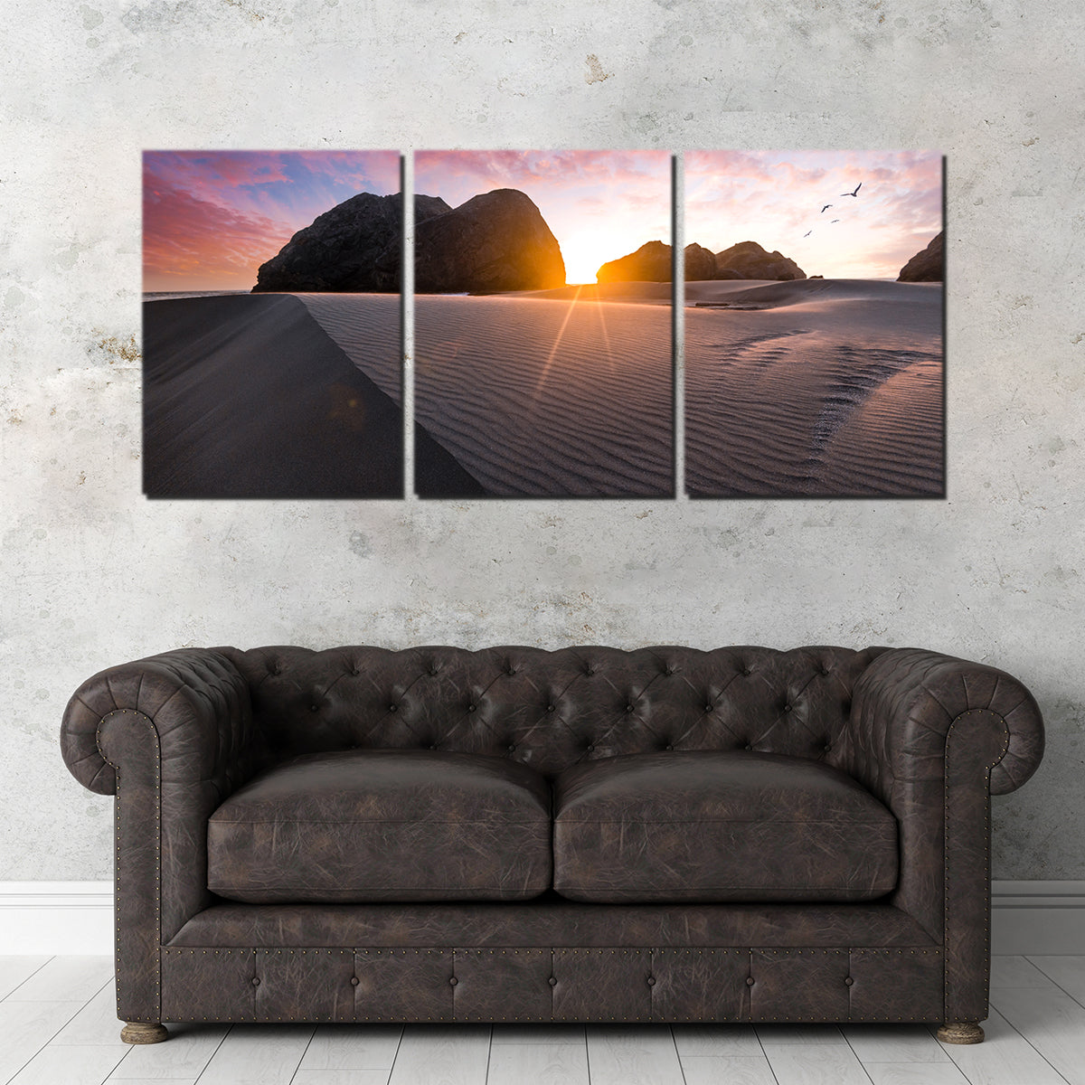 Beach Sunset Wall Art