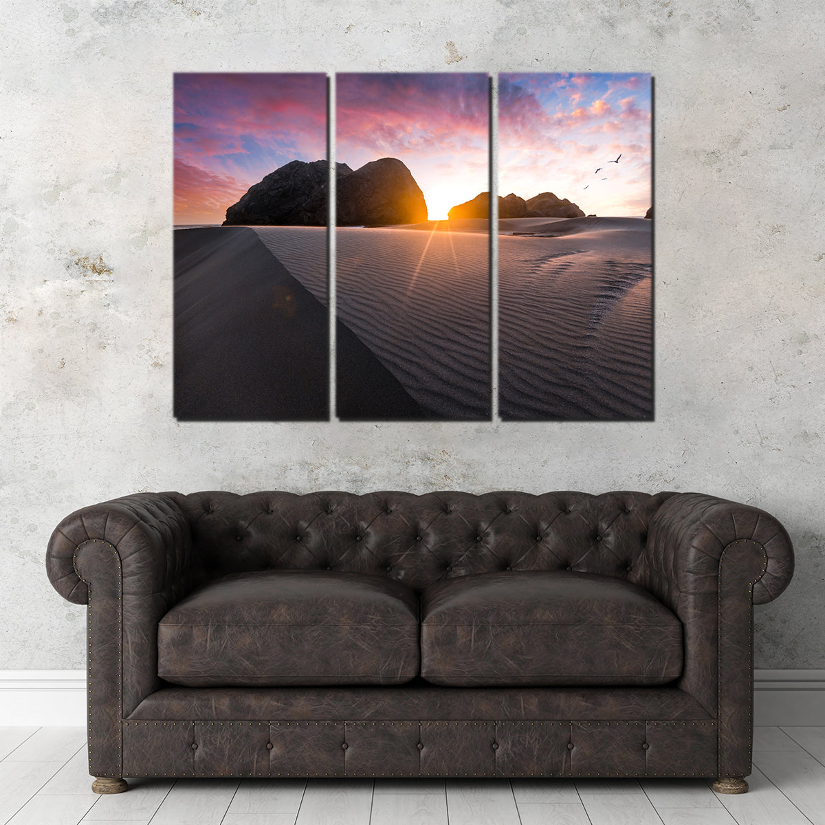 Beach Sunset Wall Art