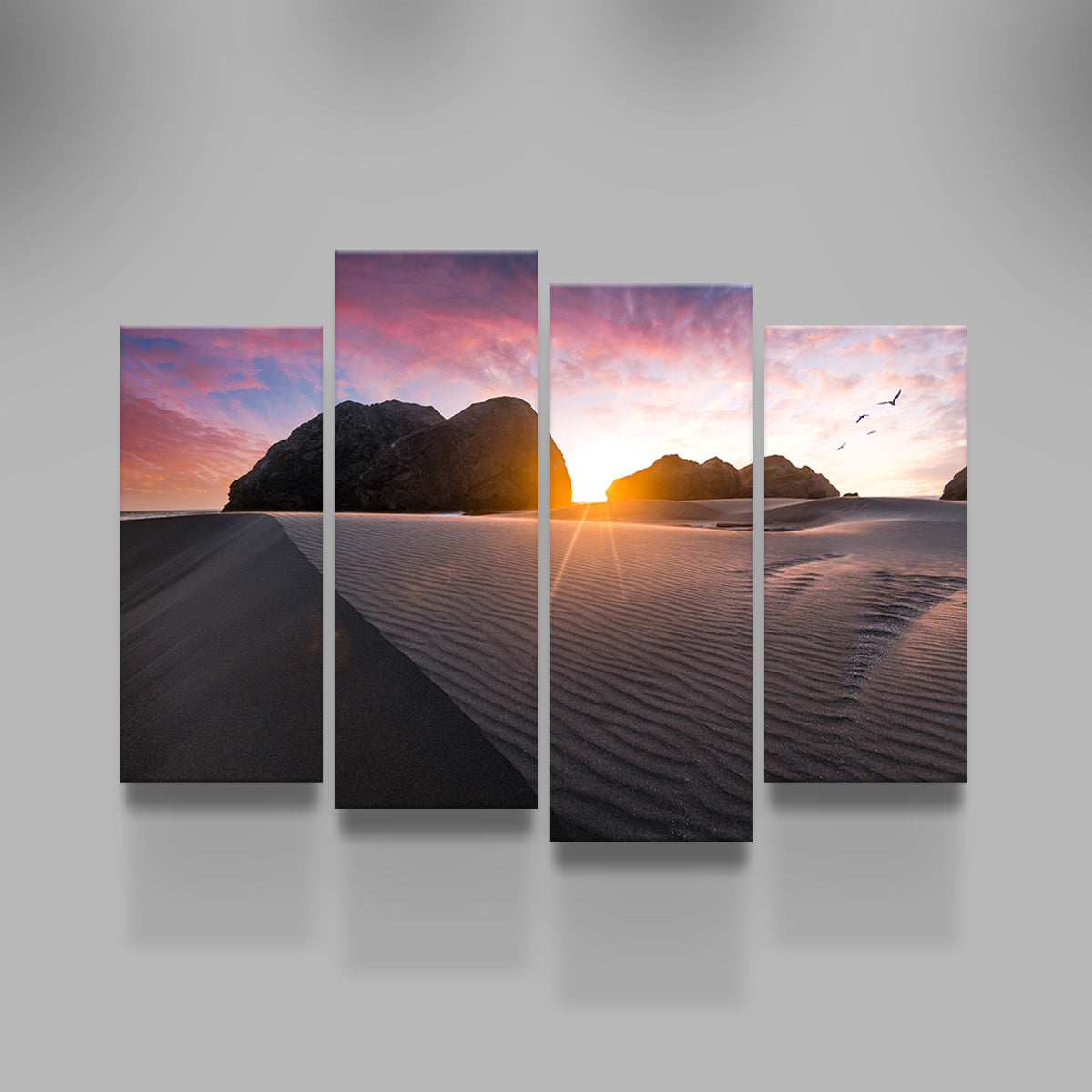 Beach Sunset Wall Art