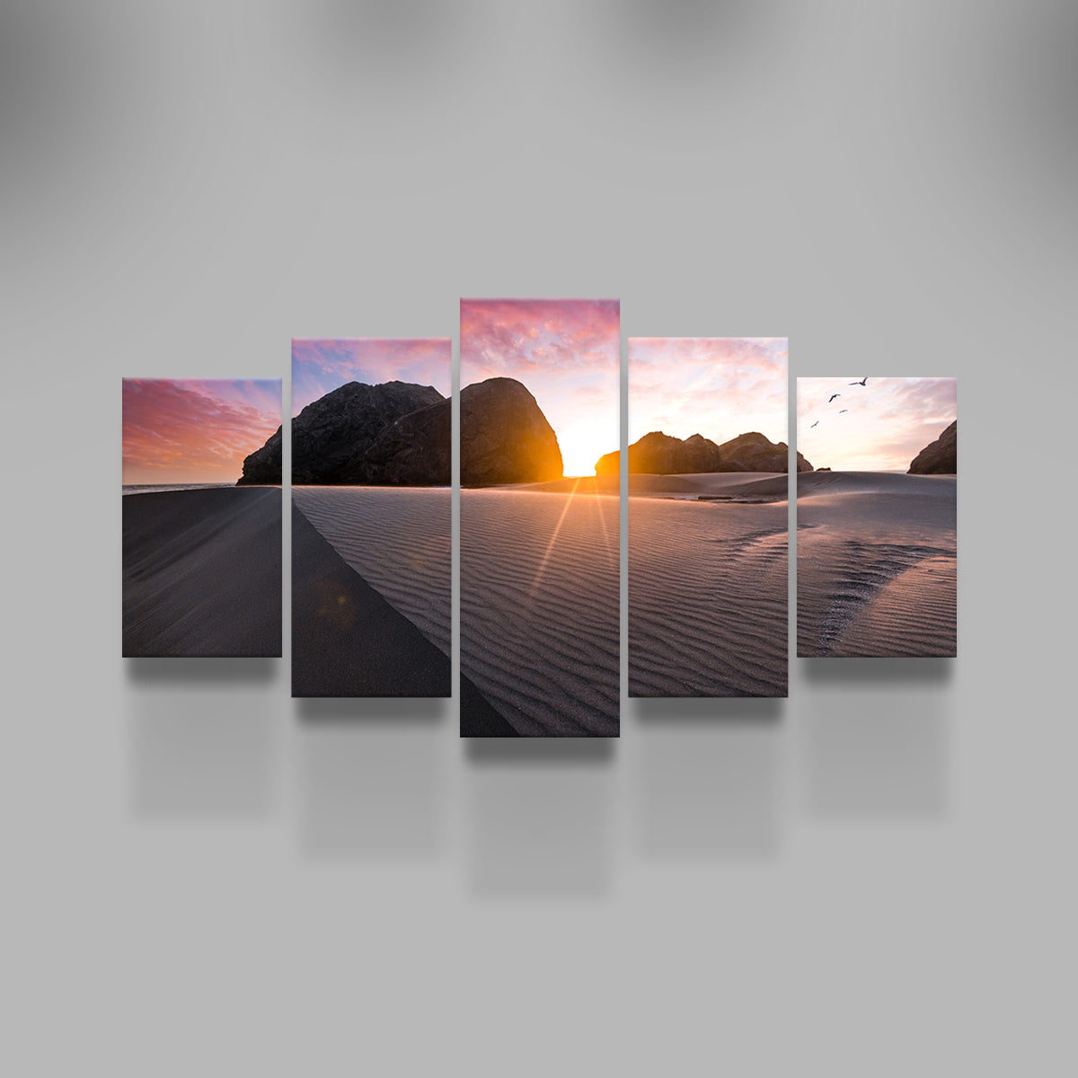 Beach Sunset Wall Art
