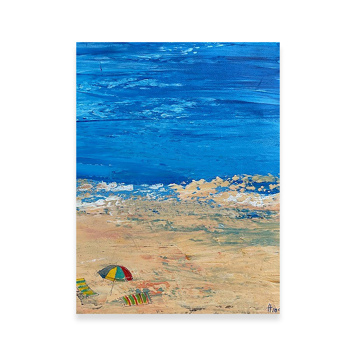 Beach day 1 Wall Art