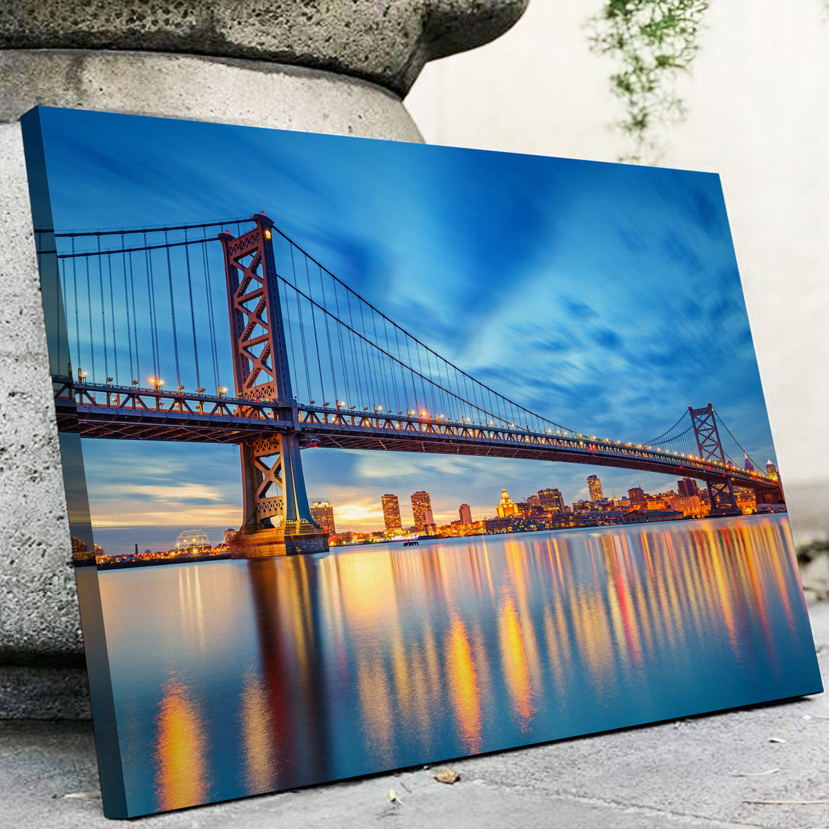 Ben Franklin Bridge Wall Art