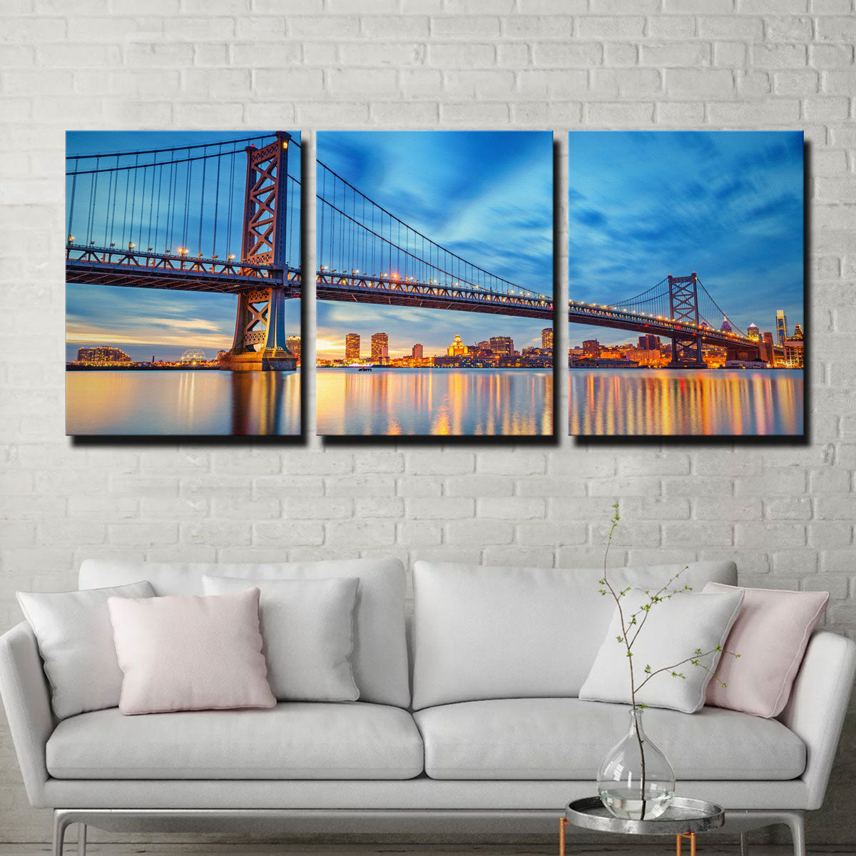 Ben Franklin Bridge Wall Art
