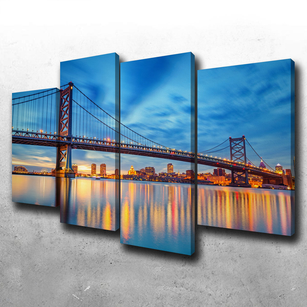 Ben Franklin Bridge Wall Art