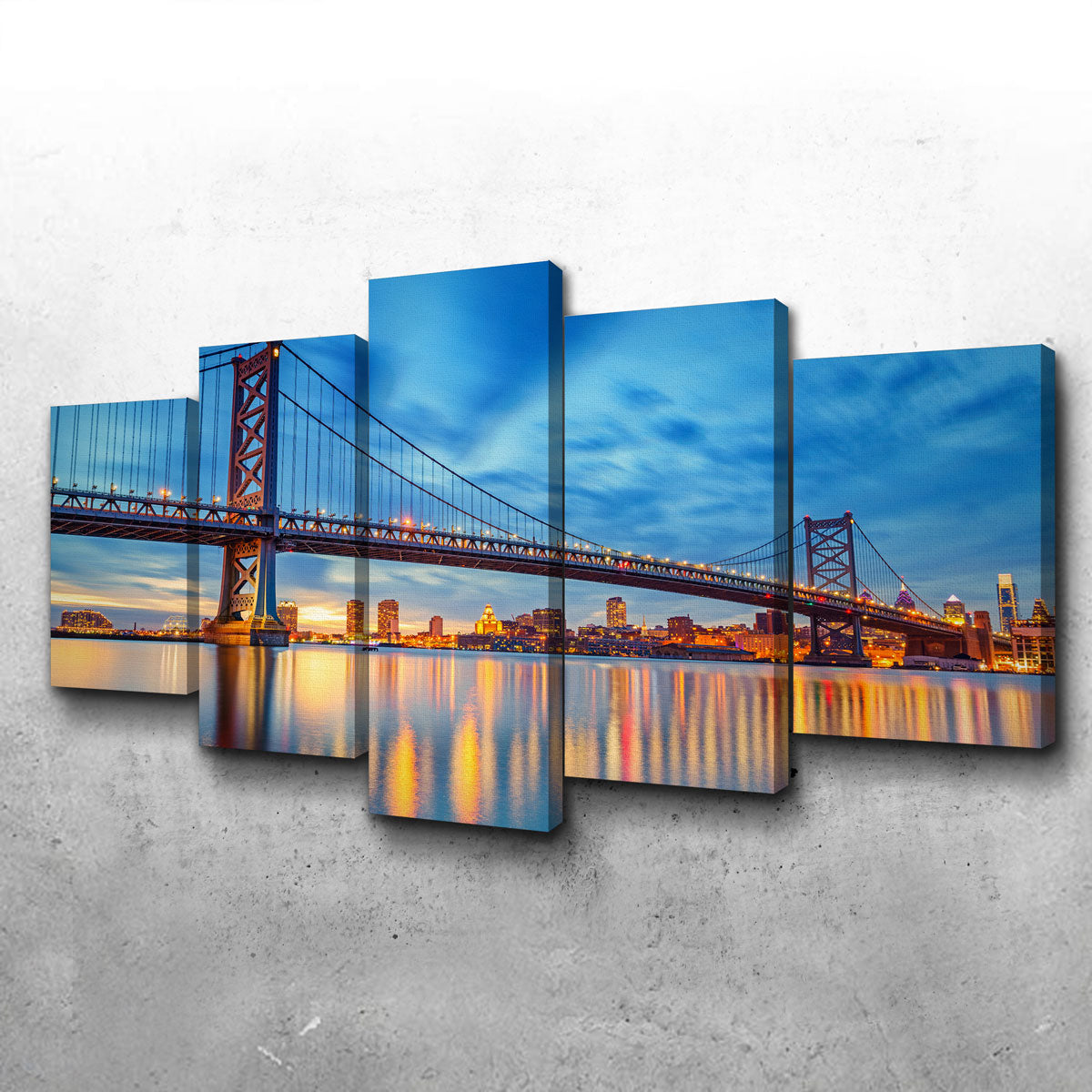 Ben Franklin Bridge Wall Art