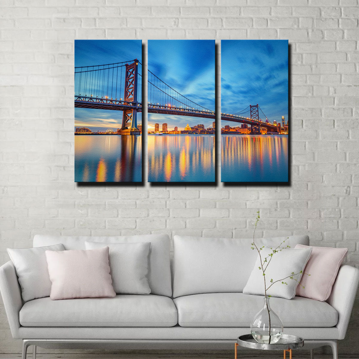 Ben Franklin Bridge Wall Art