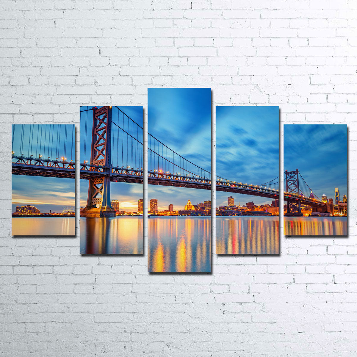 Ben Franklin Bridge Wall Art