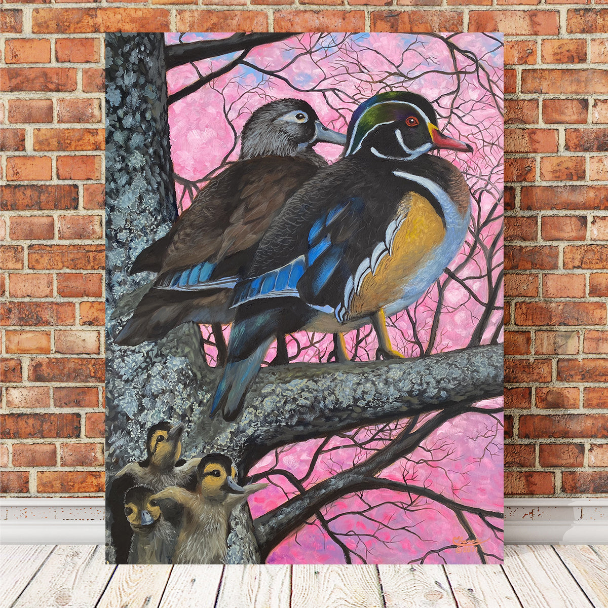 Bird Family Wall Art