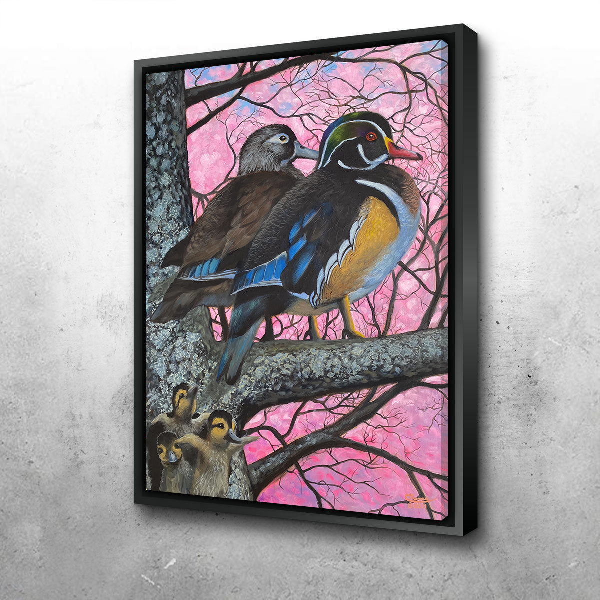 Bird Family Wall Art