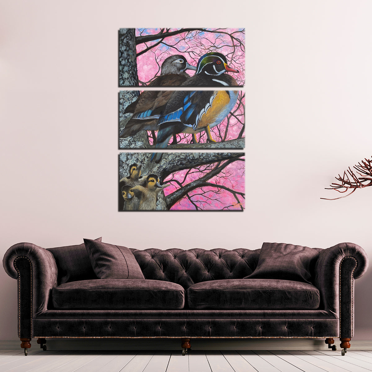 Bird Family Wall Art