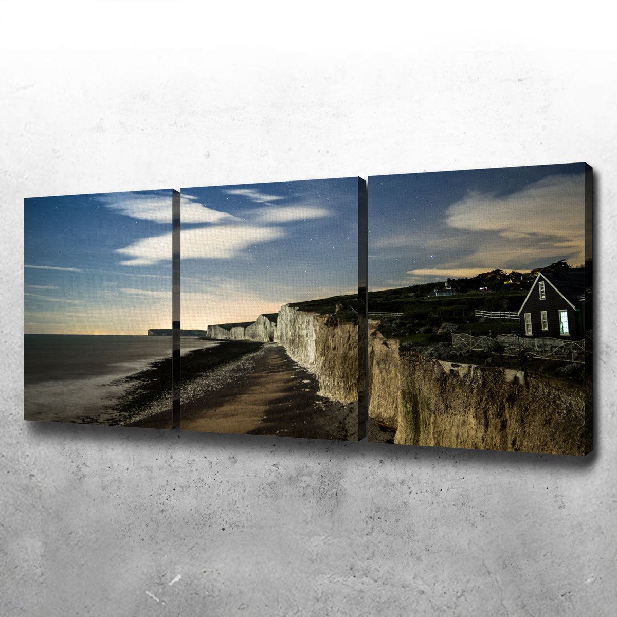 Chalk Cliffs at Birling Gap Wall Art