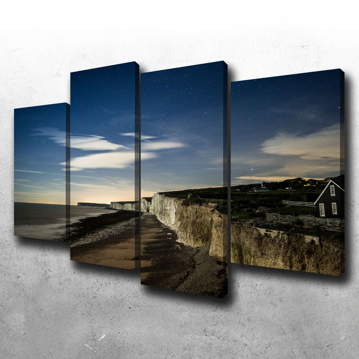 Chalk Cliffs at Birling Gap Wall Art