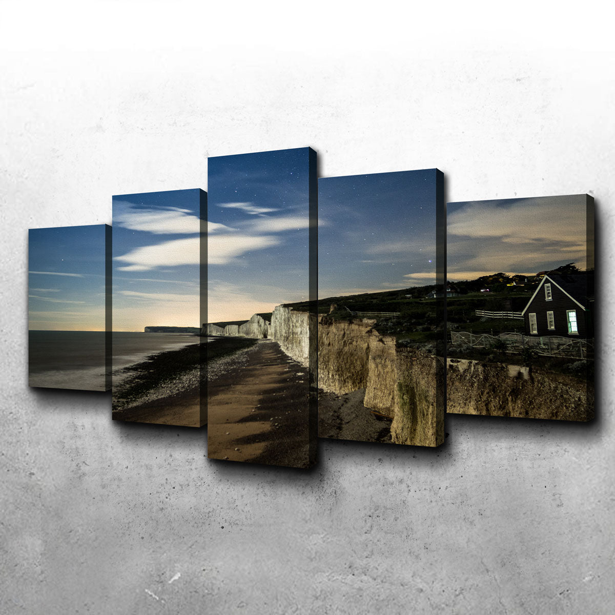 Chalk Cliffs at Birling Gap Wall Art