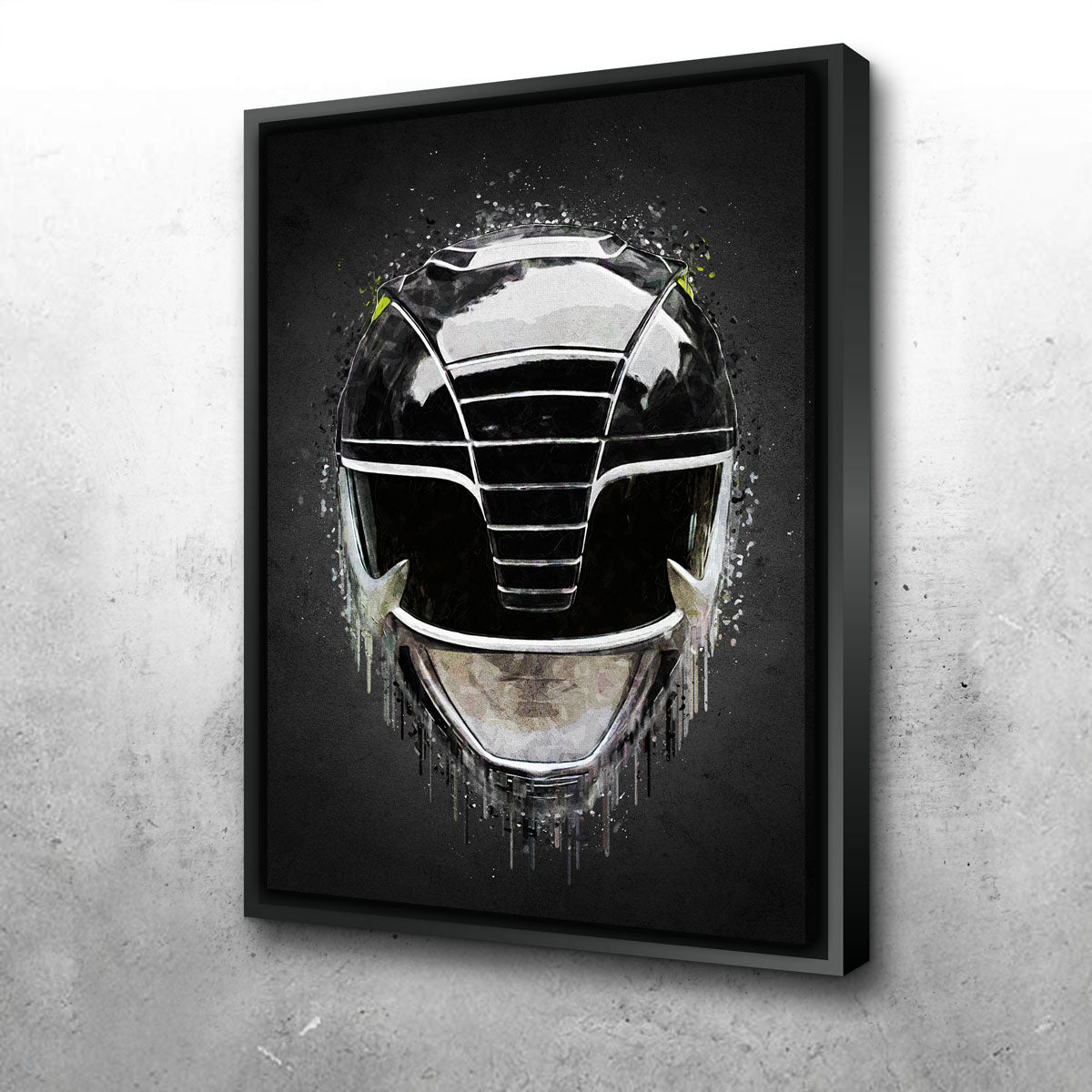 Black Ranger Portrait Wall Art