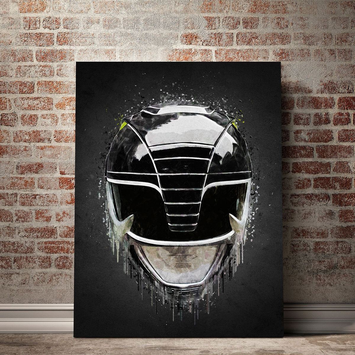 Black Ranger Portrait Wall Art