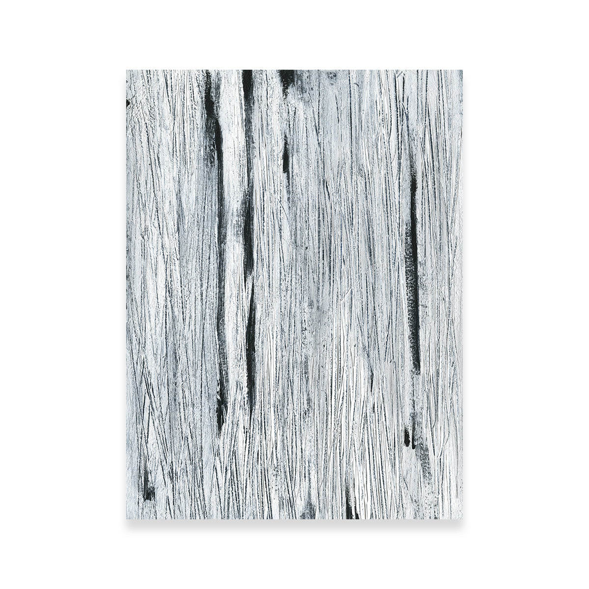 Black Lines Abstract Wall Art