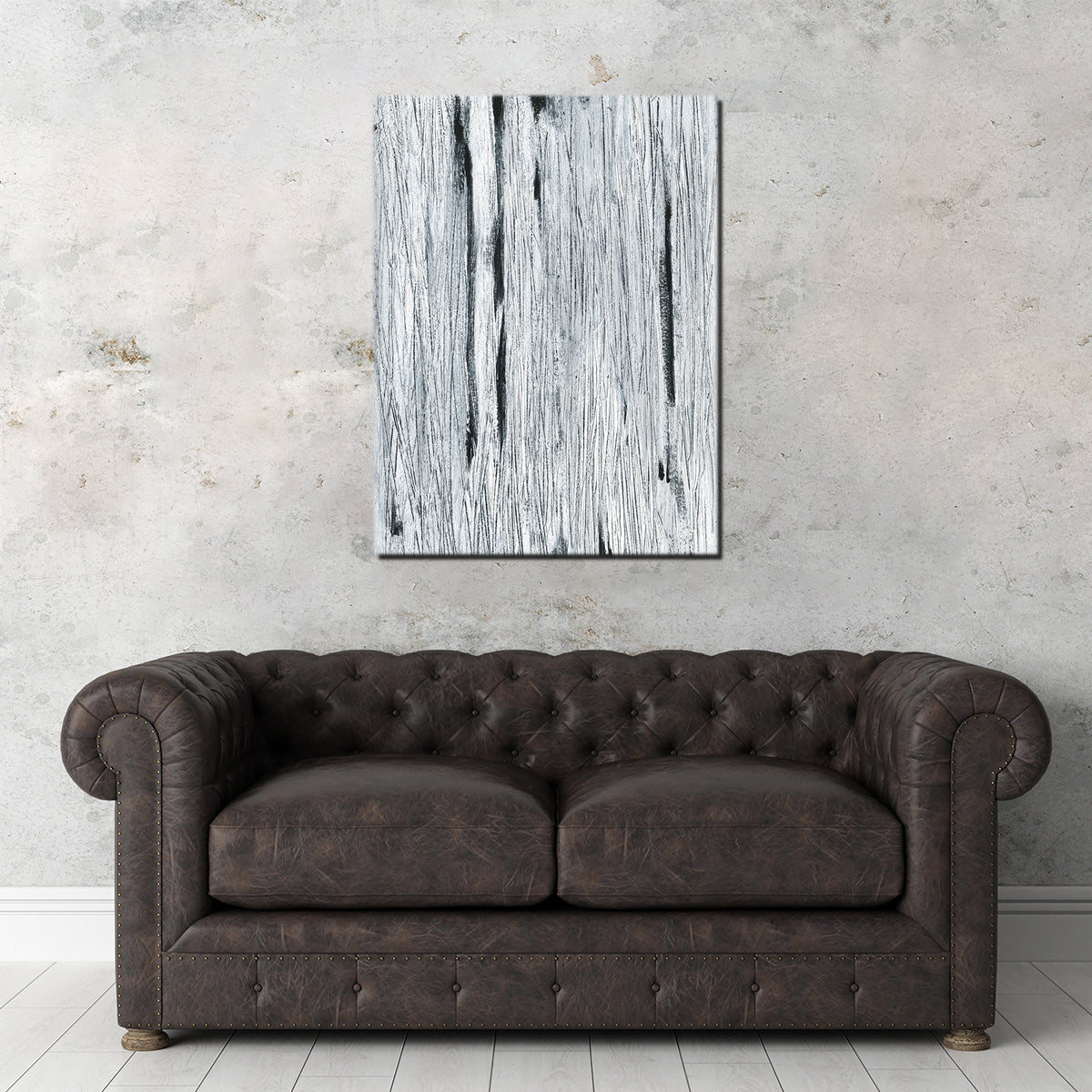 Black Lines Abstract Wall Art
