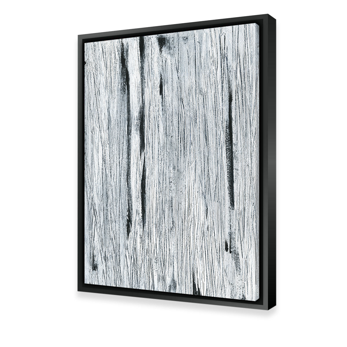 Black Lines Abstract Wall Art
