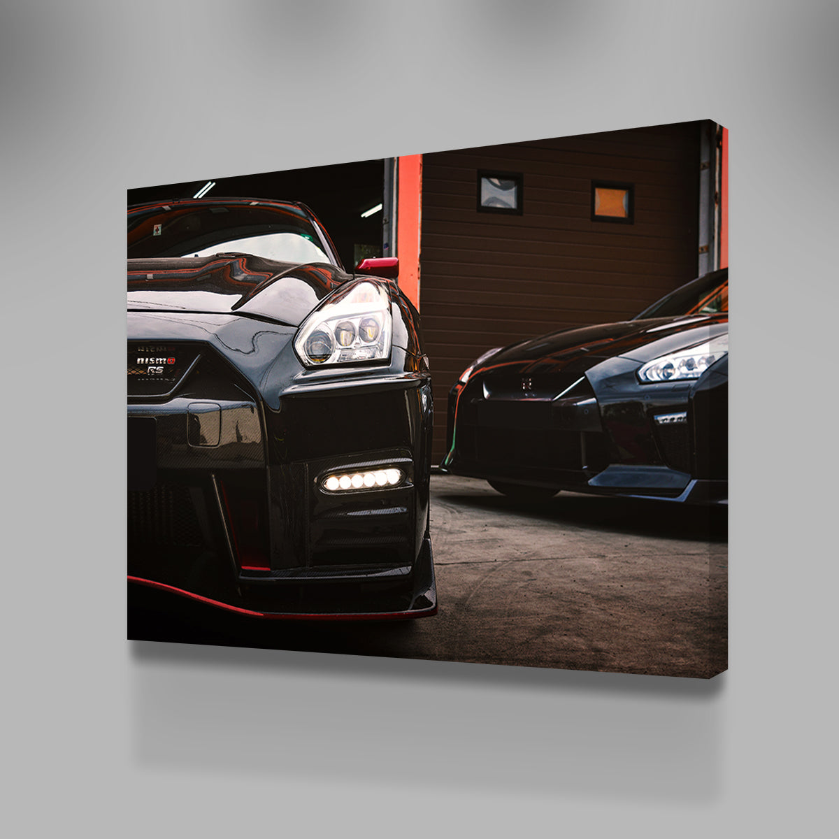 Black Nissan GTR Wall Art