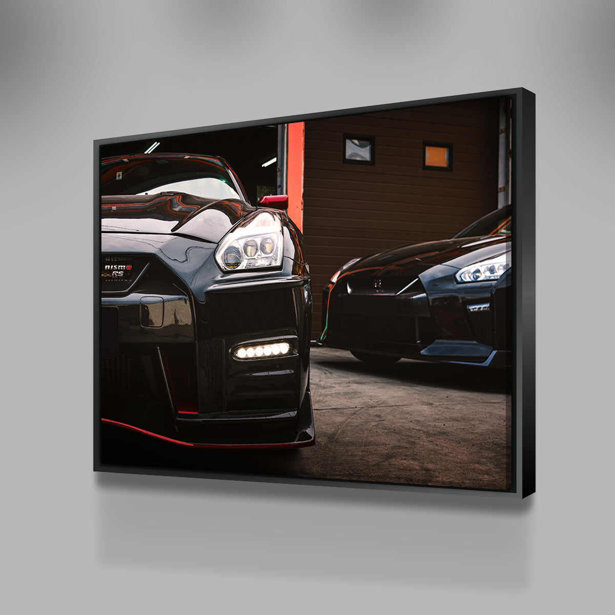 Black Nissan GTR Wall Art