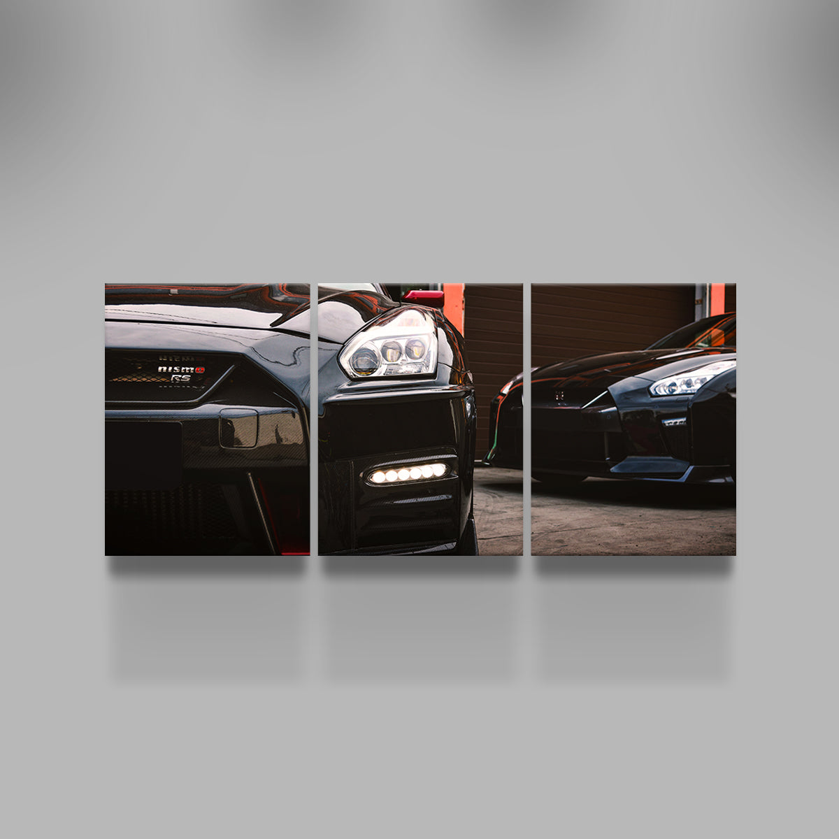 Black Nissan GTR Wall Art