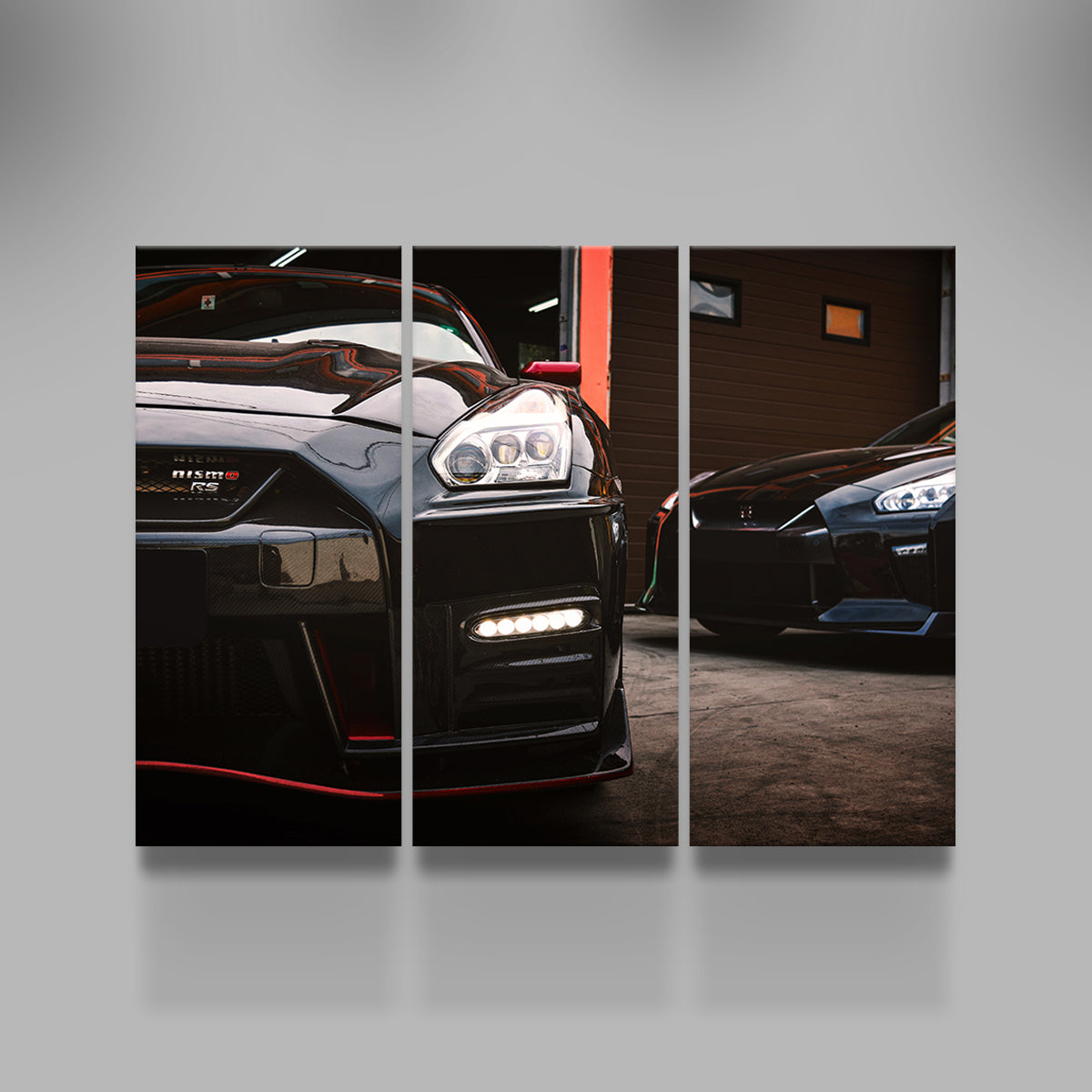 Black Nissan GTR Wall Art