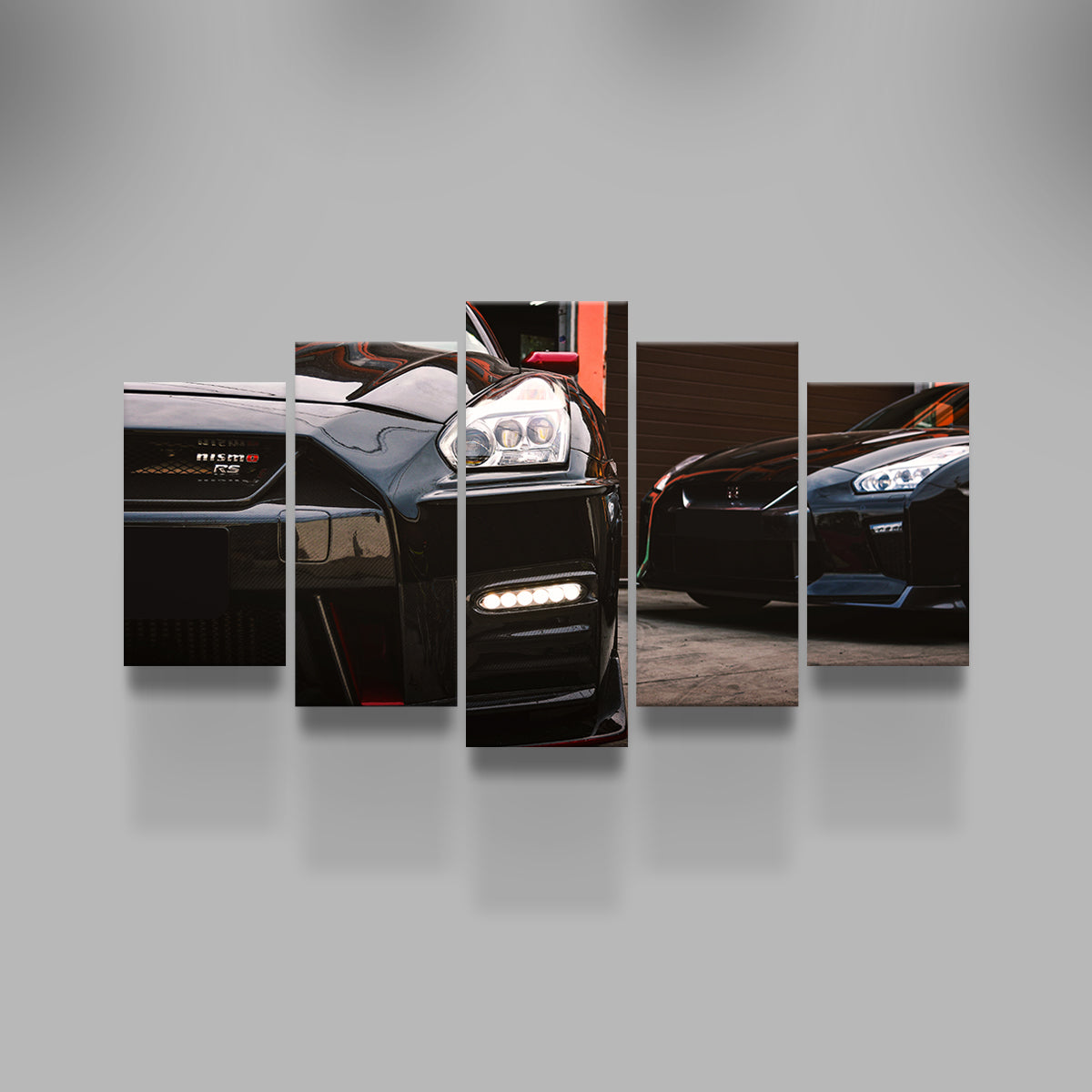 Black Nissan GTR Wall Art