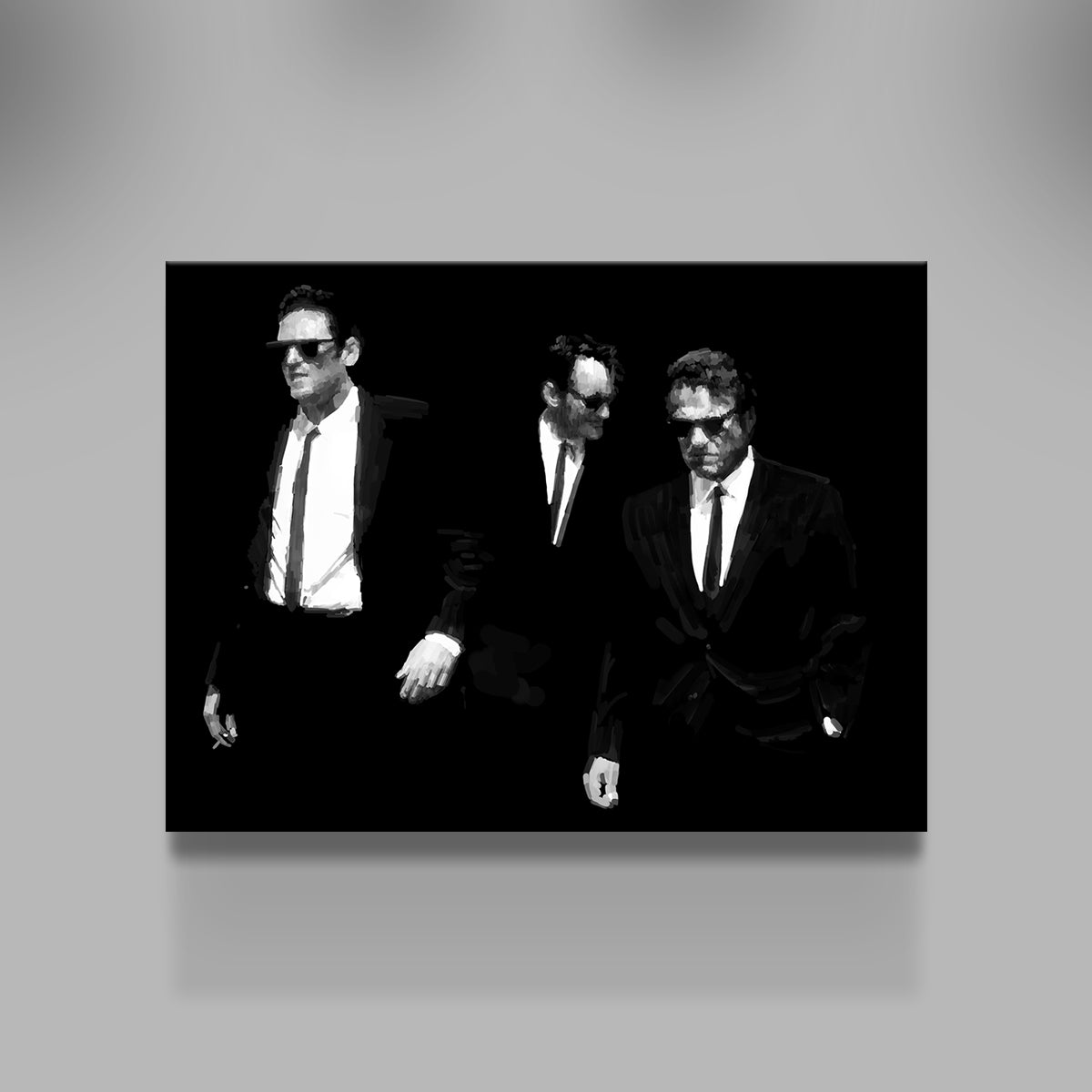 Blonde Brown White Wall Art