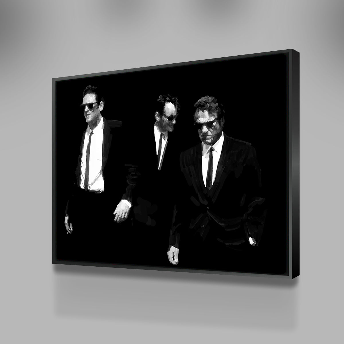 Blonde Brown White Wall Art