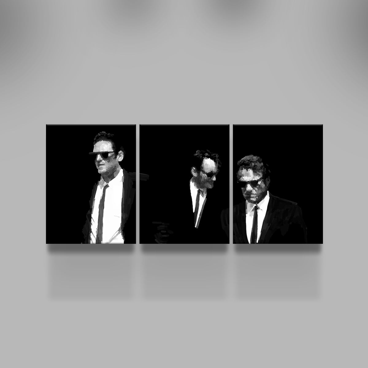 Blonde Brown White Wall Art