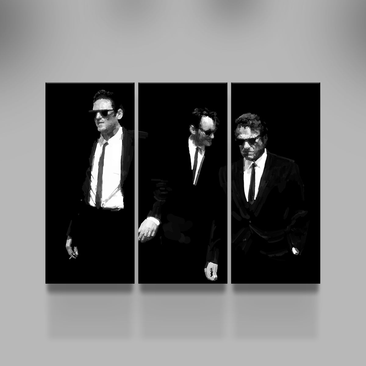 Blonde Brown White Wall Art