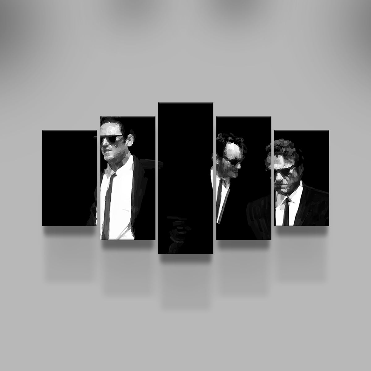 Blonde Brown White Wall Art