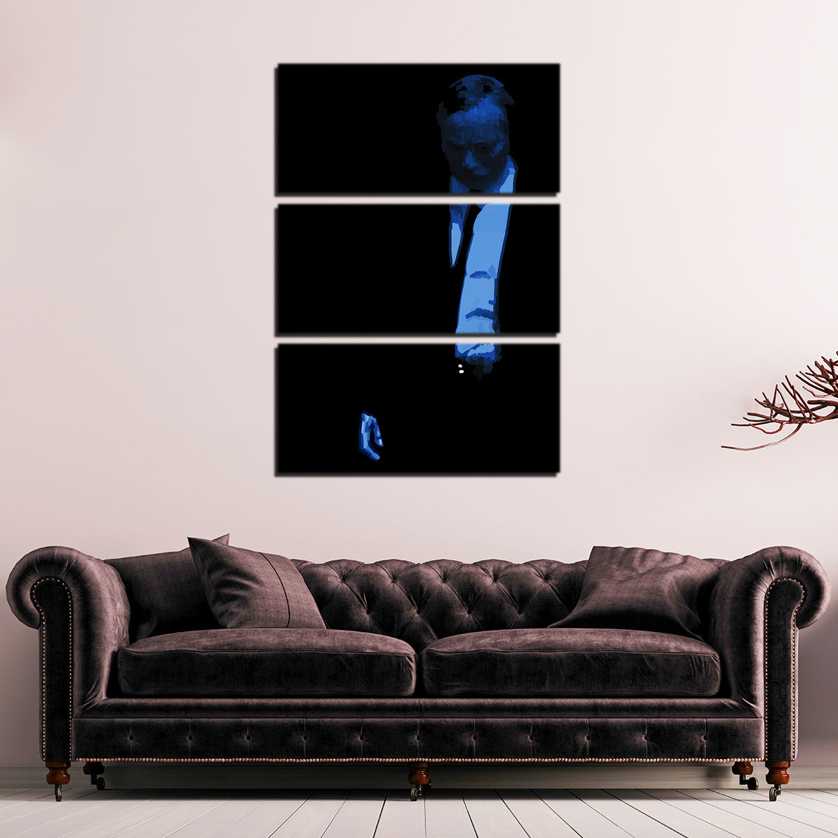 Blue Wall Art