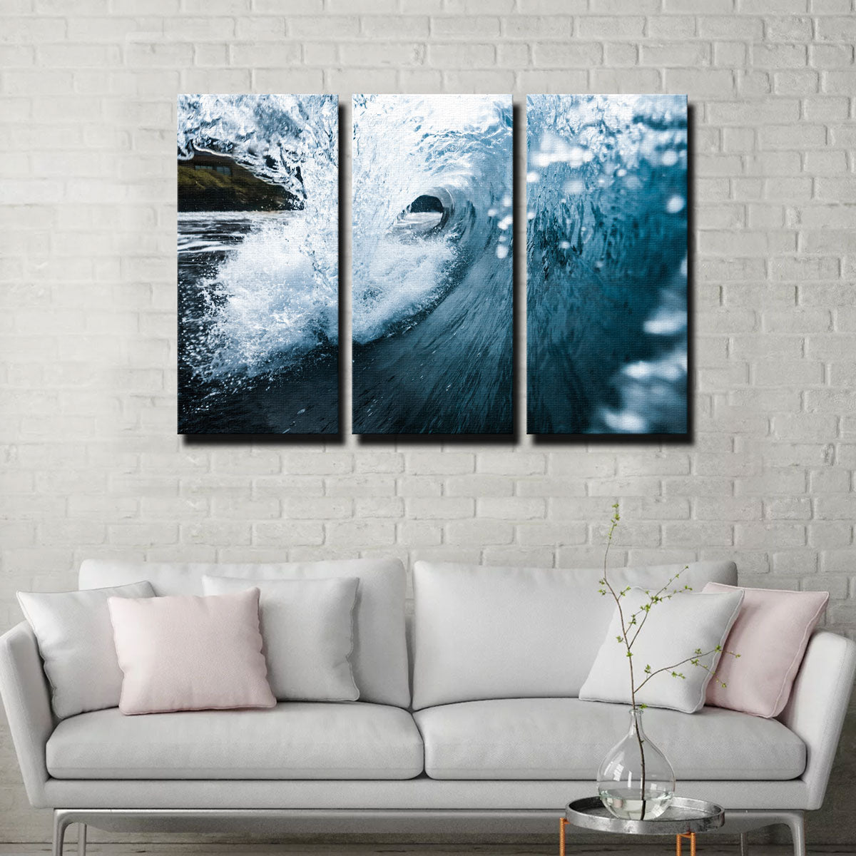 Blue Barrel Wall Art