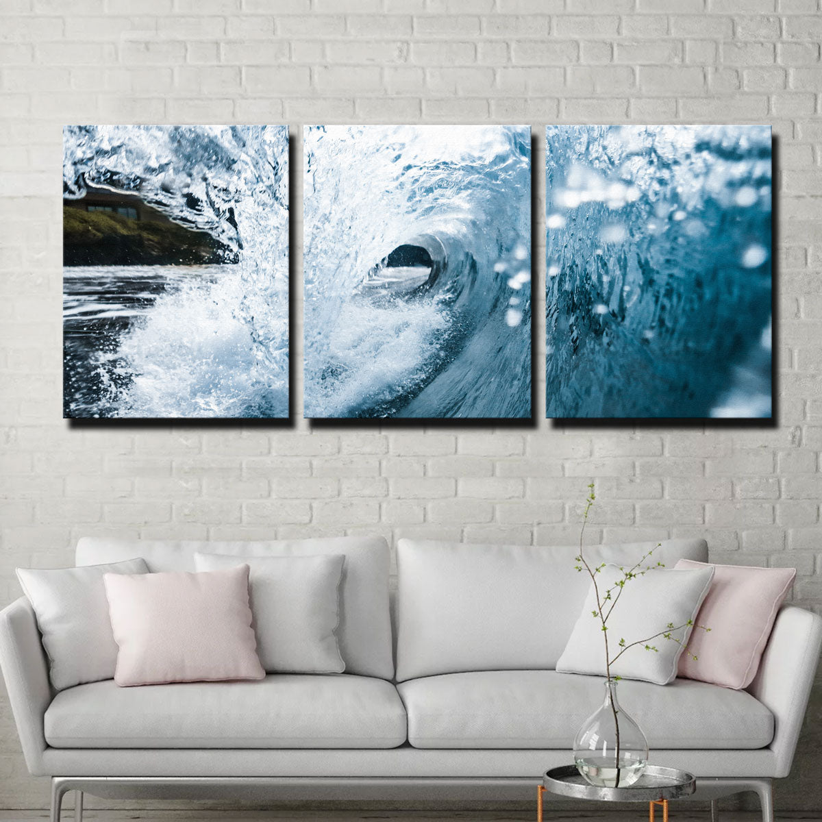 Blue Barrel Wall Art