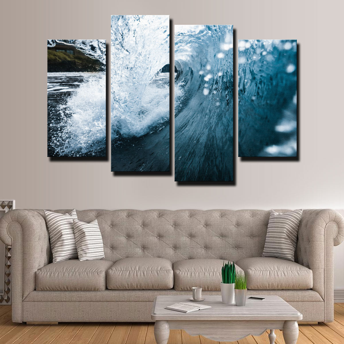 Blue Barrel Wall Art