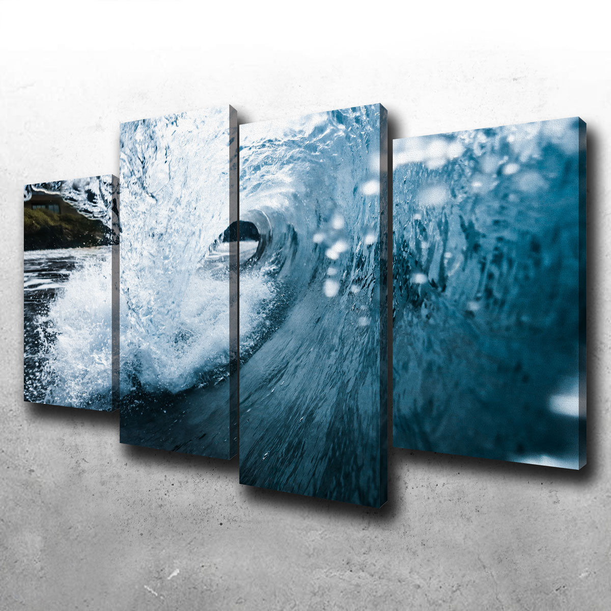 Blue Barrel Wall Art